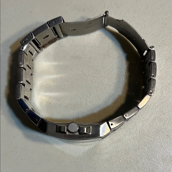 Guess Silver Rectangular Stainless Steel Watch - Picture 2 of 6